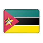 Mozambique Flag Bevelled Favicon 