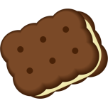 Creme Filled Cookie Favicon 