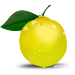 Lemon Photorealistic Favicon 