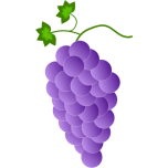 Purple Grapes Favicon 