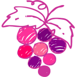 Sketched Grapes Favicon 