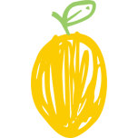 Sketched Lemon Favicon 