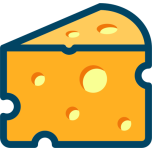 Swiss Cheese Favicon 