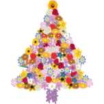 Christmas Tree In Bloom Favicon 
