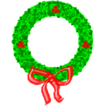 Christmas Wreath Favicon 