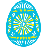 Easter Egg Blue Favicon 