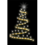 Modern Christmas Tree Favicon 