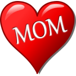 Mothers Day Heart Favicon 