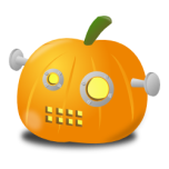Robot Pumpkin Favicon 