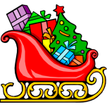 Sleigh With Presents Favicon 