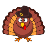 Turkey With Brown Hat Favicon 