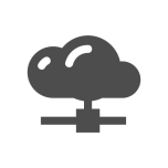 Cloud Storage Icon Favicon 