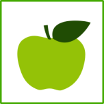 Eco Green Apple Icon Favicon 