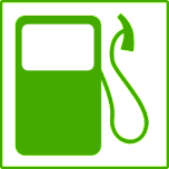 Eco Green Fuel Icon Favicon 
