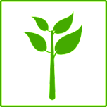 Eco Green Plant Icon Favicon 