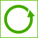 Eco Green Recycle Icon Favicon 