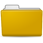 Folder Yellow Favicon 