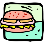 Food And Drink Icon   Burger Favicon 