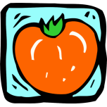 Food And Drink Icon   Persimmon Favicon 