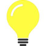 Light Bulb Idea Icon Favicon 