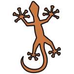 Mini Gecko Icon Favicon 