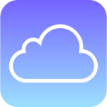 Simple Cloud Icon Favicon 