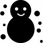 Snowman Icon Favicon 