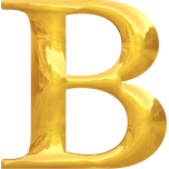 Gold Typography B Favicon 