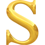 Gold Typography S Favicon 