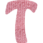 Wooly Alphabet T Favicon 