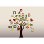 Social Media Tree Favicon 