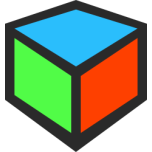 D Cube Icon Favicon 