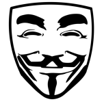 Anonymous Face Mask Favicon 
