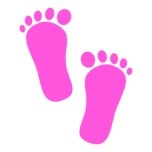 Baby Footprints Favicon 