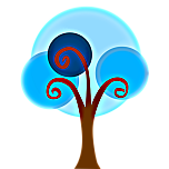 Blue Tree Favicon 