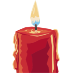 Burning Candle Favicon 