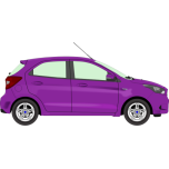 Car  Purple Favicon 