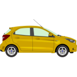 Car  Yellow Favicon 