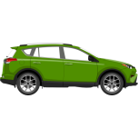 Car  Green Favicon 