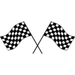 Checkered Racing Flags Favicon 