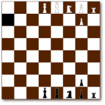 Chessboard D Brown Favicon 