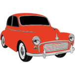 Classic Red Car Favicon 