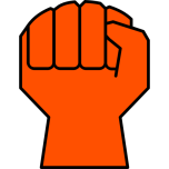 Clenched Fist Favicon 
