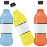 Colored Bottles Favicon 