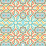 Colorful Geometric Pattern Favicon 