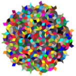 Colorful Penrose Tiles Favicon 