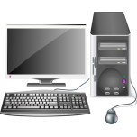 Desktop Computer Favicon 