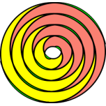 Double Spiral Thick Lines Favicon 