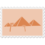 Egyptian Stamp Favicon 