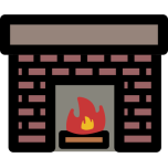 Fireplace   Colour Favicon 
